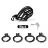CockLock Cage de chasteté Netia 7.5 x 3.1cm Noir